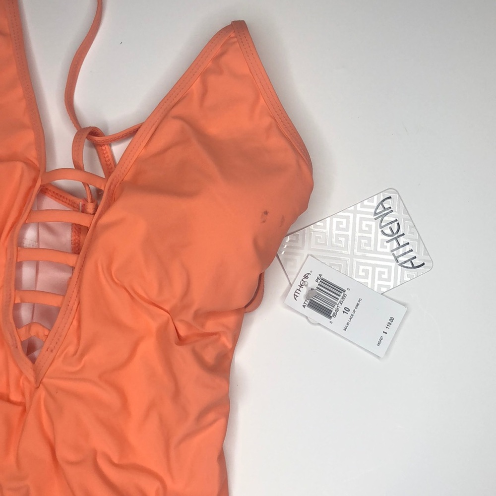 Athena swimsuit sz 10 - Picture 4 of 5